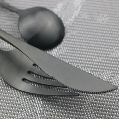 30-Piece Stainless Steel Cutlery Set – European Design Boldenn