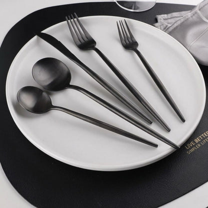 30-Piece Stainless Steel Cutlery Set – European Design Boldenn