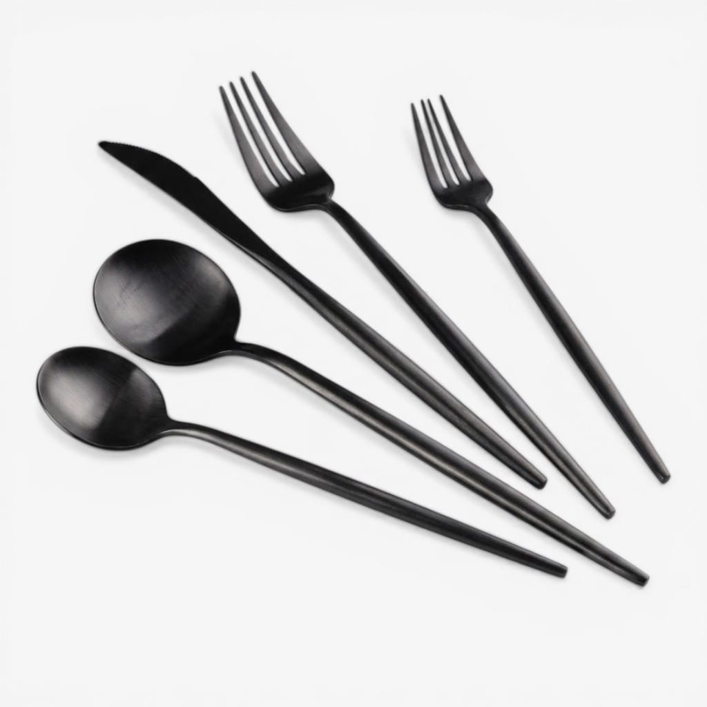 30-Piece Stainless Steel Cutlery Set – European Design Boldenn