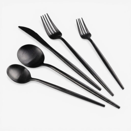 30-Piece Stainless Steel Cutlery Set – European Design Boldenn