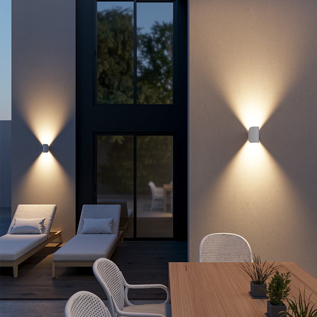 Up & Down Wall Sconce Light with Adjustable Base
