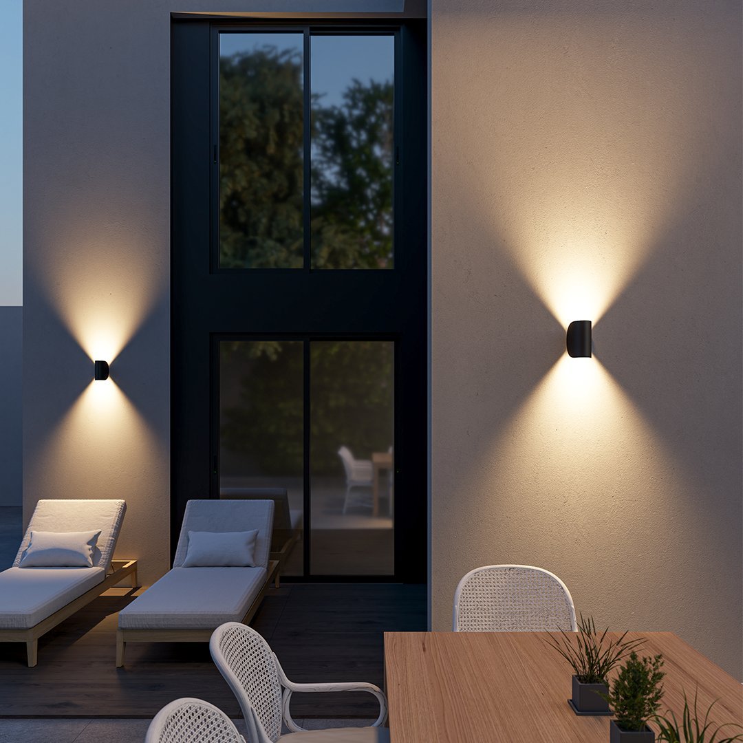 Up & Down Wall Sconce Light with Adjustable Base