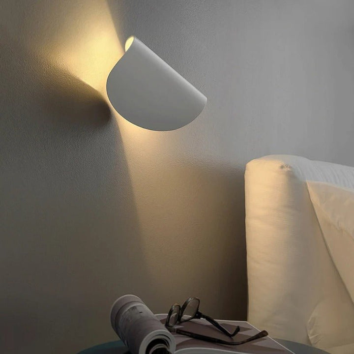 Up & Down Wall Sconce Light with Adjustable Base