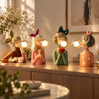 ArtBulb Artisan Sisters Cordless Table Lamp
