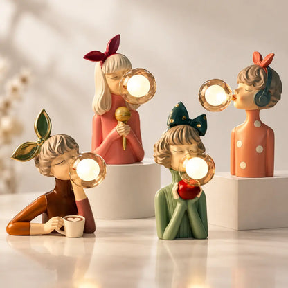 ArtBulb Artisan Sisters Cordless Table Lamp