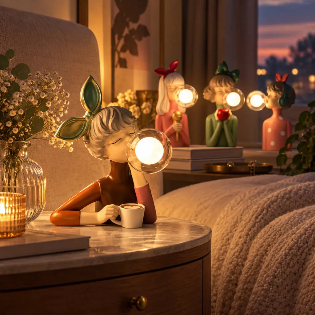 ArtBulb Artisan Sisters Cordless Table Lamp
