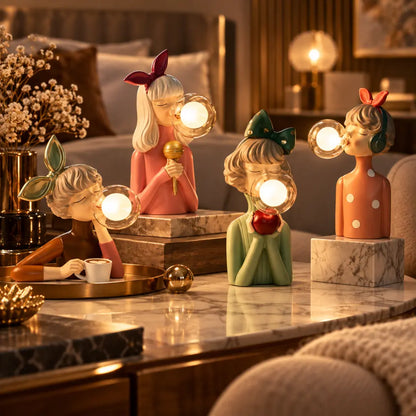 ArtBulb Artisan Sisters Cordless Table Lamp
