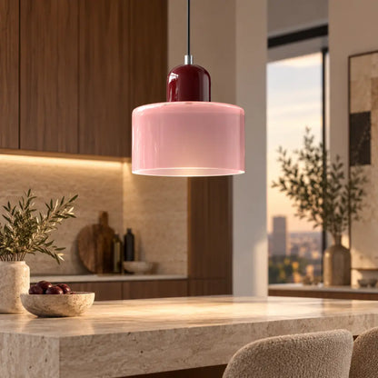 Bauhaus Glass Pendant Light For Kitchen