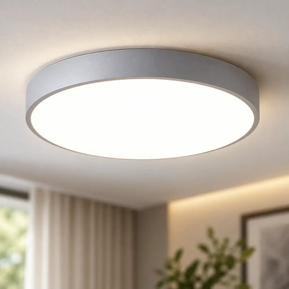 Circle Semi Flush Ceiling Light Fixture For Living Room