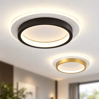 Contemporary Round LED Flush Mount Ceiling Light