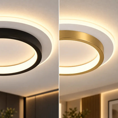 Contemporary Round LED Flush Mount Ceiling Light