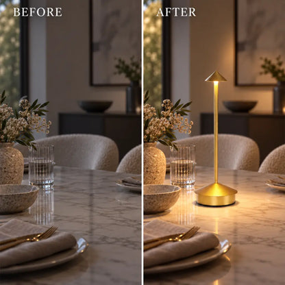 Cordless Rechargeable Dining Candle Lamp