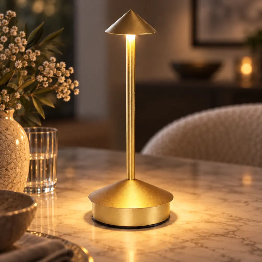 Cordless Rechargeable Dining Candle Lamp