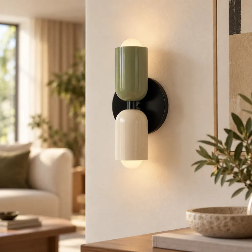 Double Head Wall Light with Nordic Design