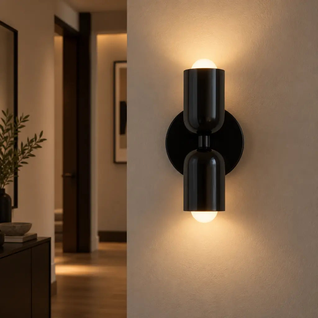 Double Head Wall Light with Nordic Design