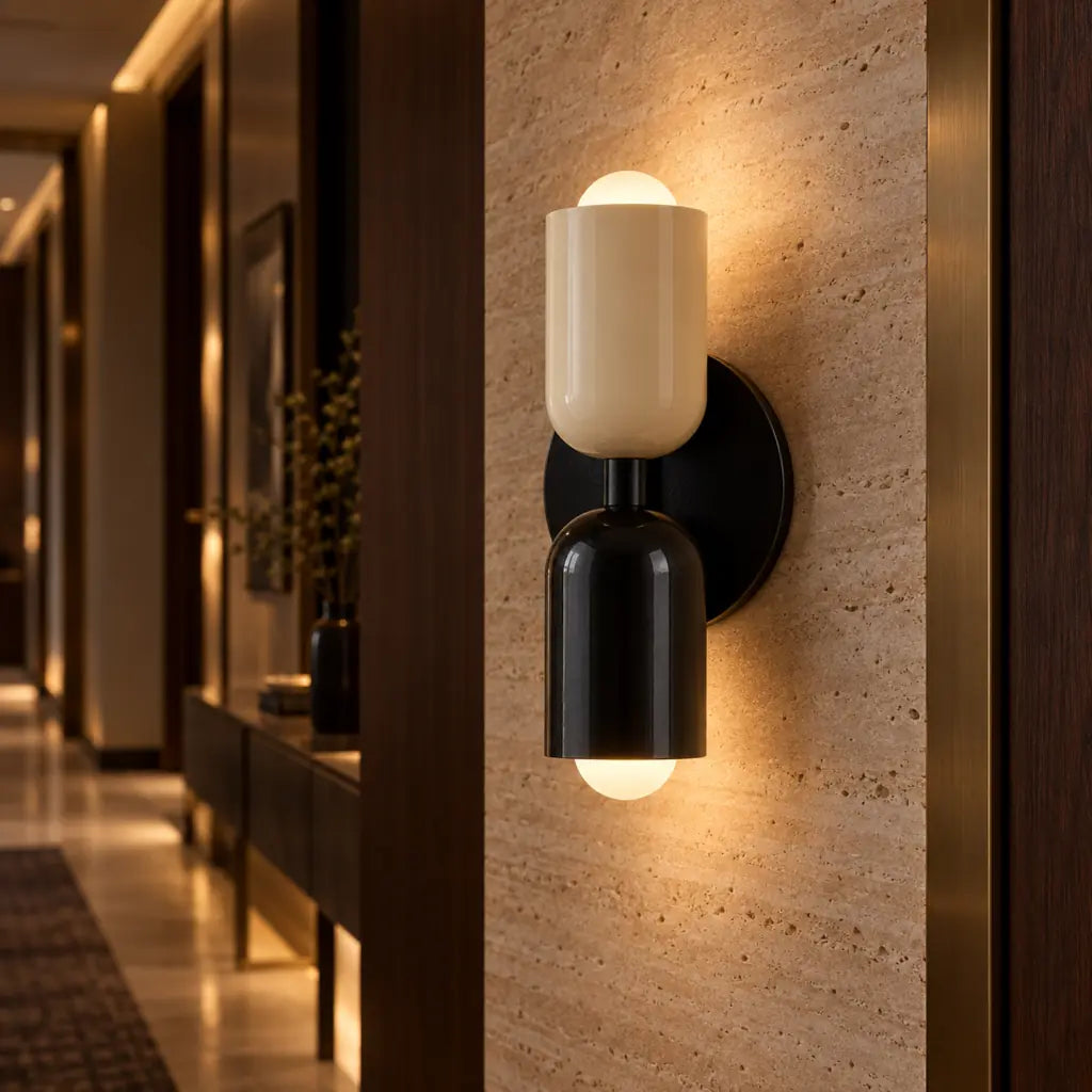 Double Head Wall Light with Nordic Design
