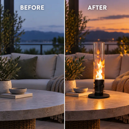 FlameGuard Natural Gas Fire Pit Torch
