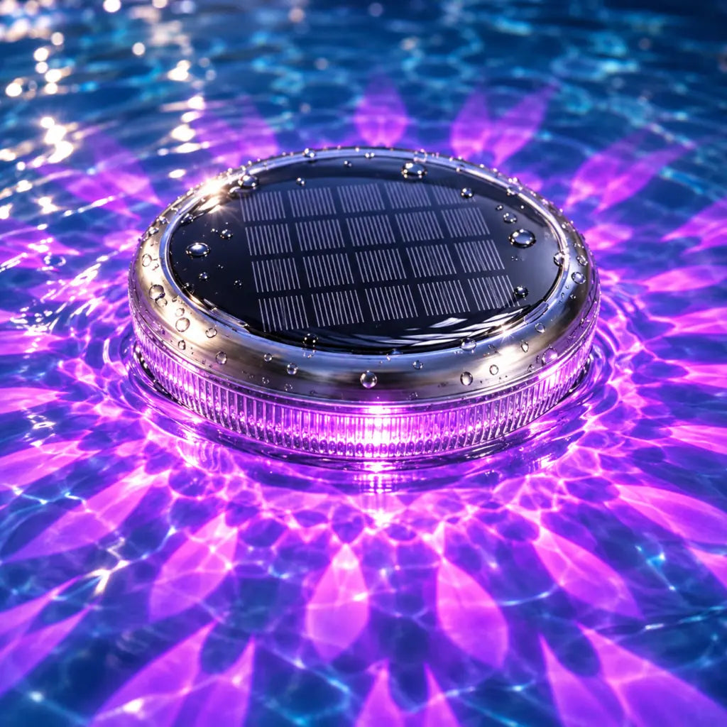 IP67 Solar Floating Pool Lights with Remote Control