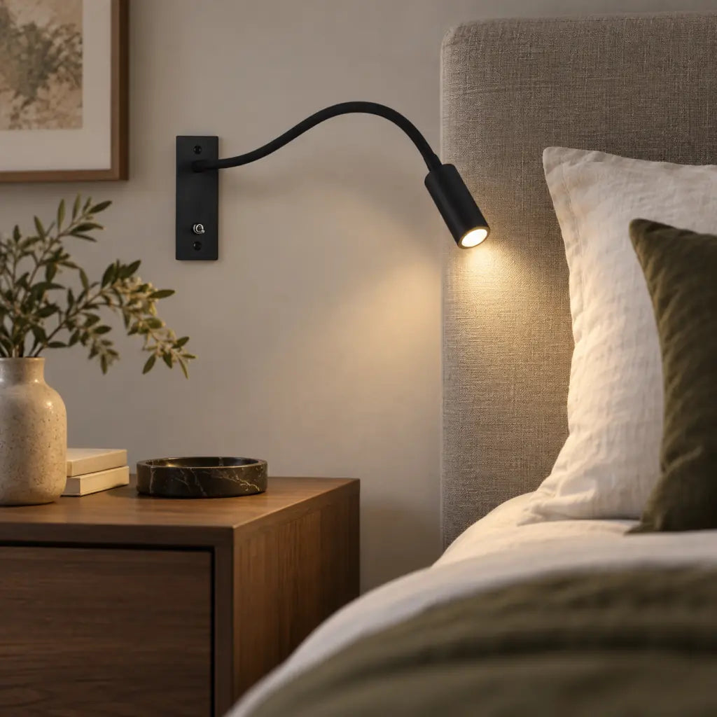 LumiFocus Flexible Bedside Wall Lamp