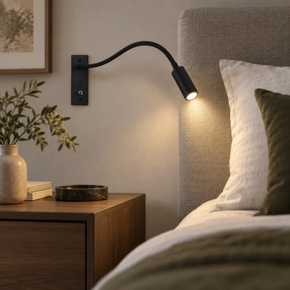 LumiFocus Flexible Bedside Wall Lamp