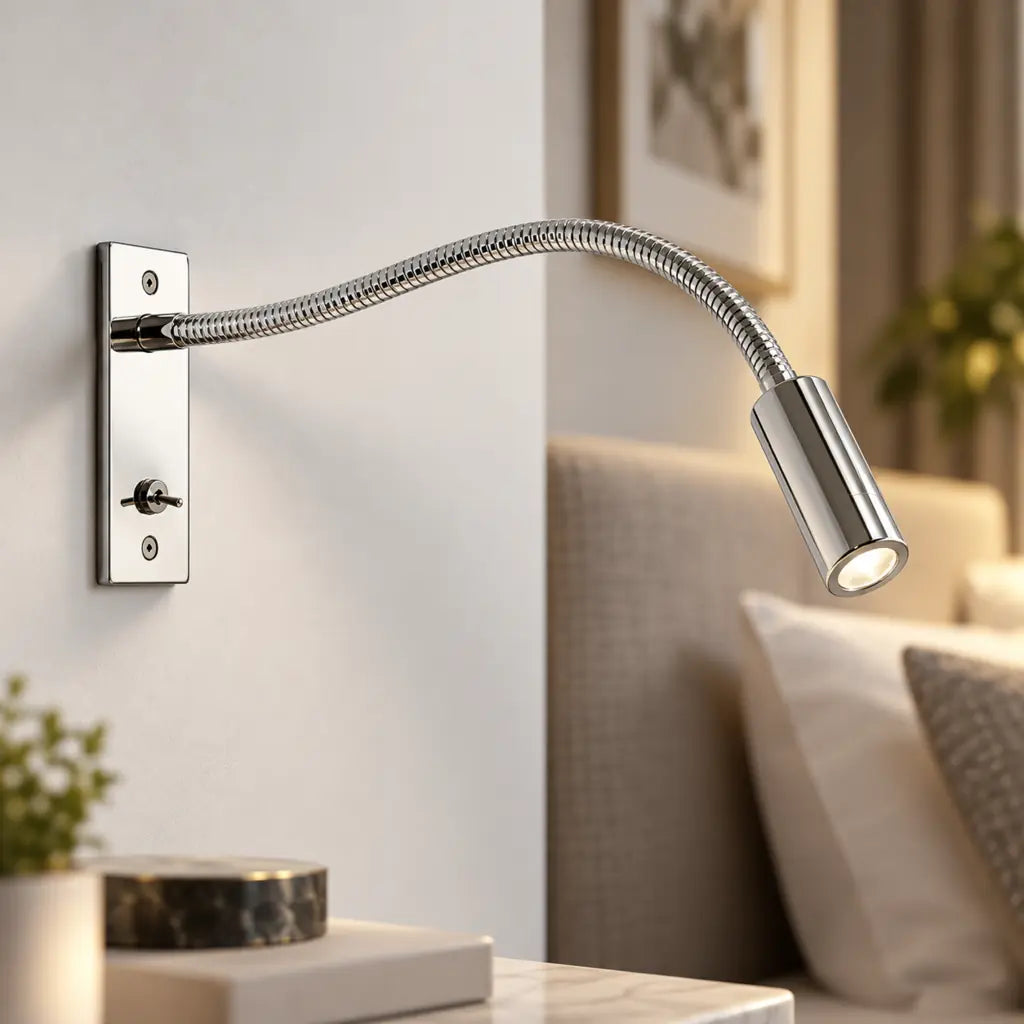 LumiFocus Flexible Bedside Wall Lamp