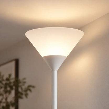 Minimalist Uplighting Cone-Shaped Floor Lamp