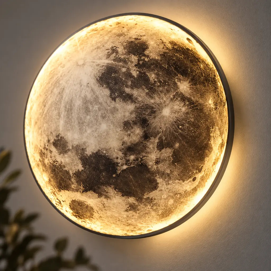 Moonlight – Moon Wall Lamp with Dimmable LED