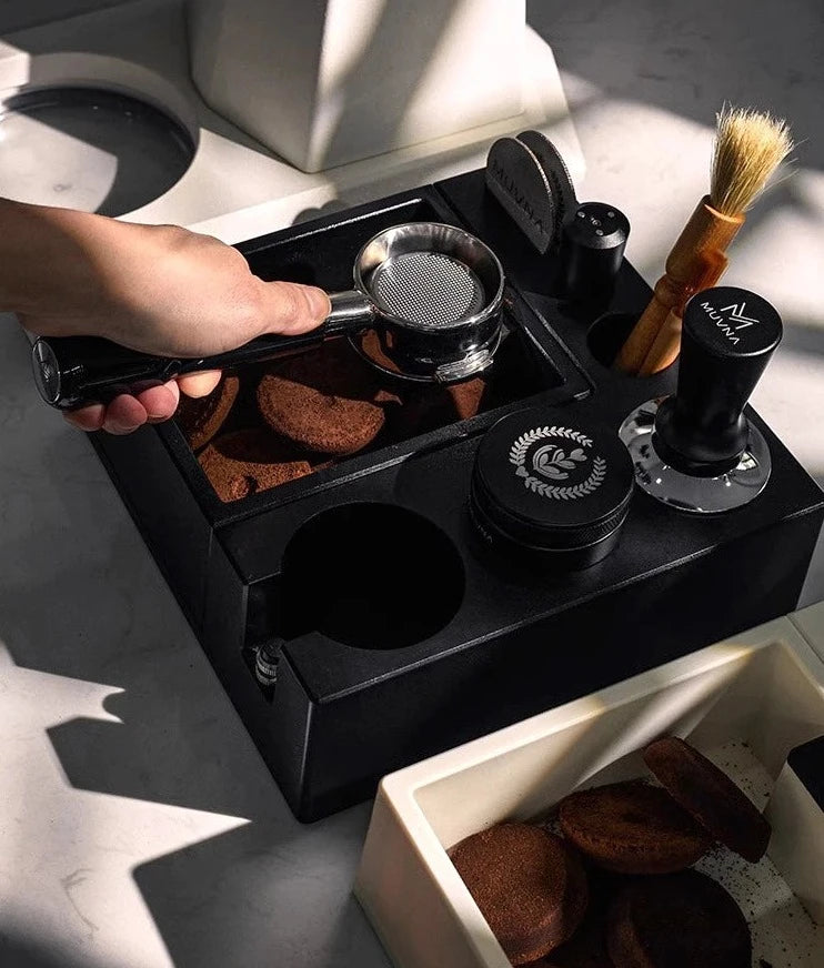 Multifunction Espresso Tamping Station