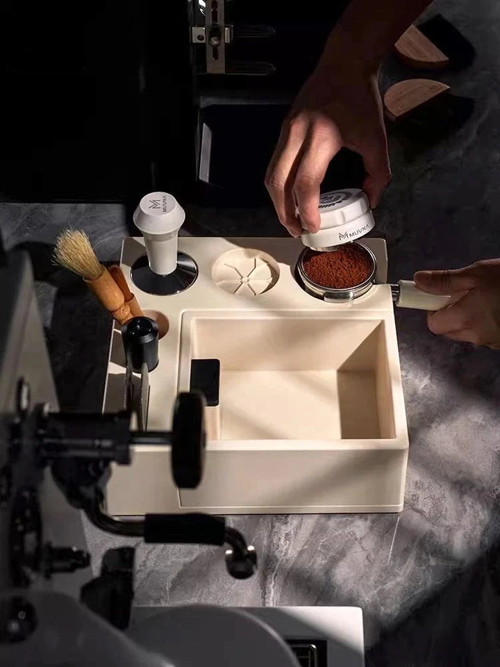Multifunction Espresso Tamping Station
