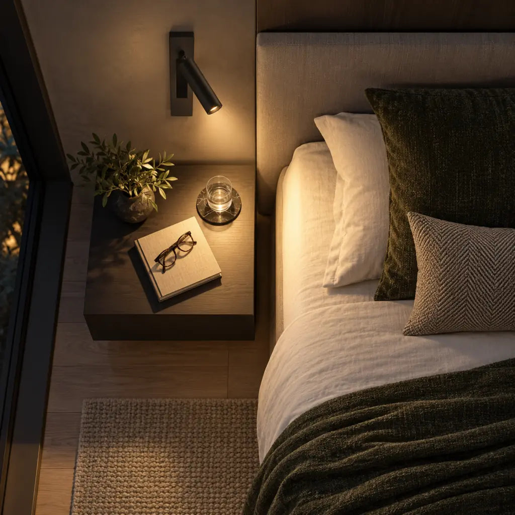 Nordic Adjustable LED Bedside Wall Lamp