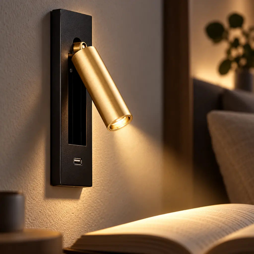 Nordic Adjustable LED Bedside Wall Lamp