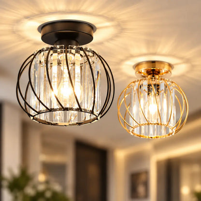 Nordic Glass Hallway Ceiling Light