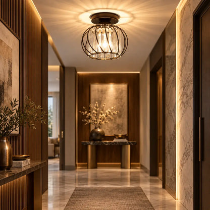 Nordic Glass Hallway Ceiling Light