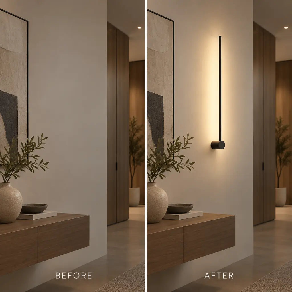 Nordic Linear LED Wall Sconce