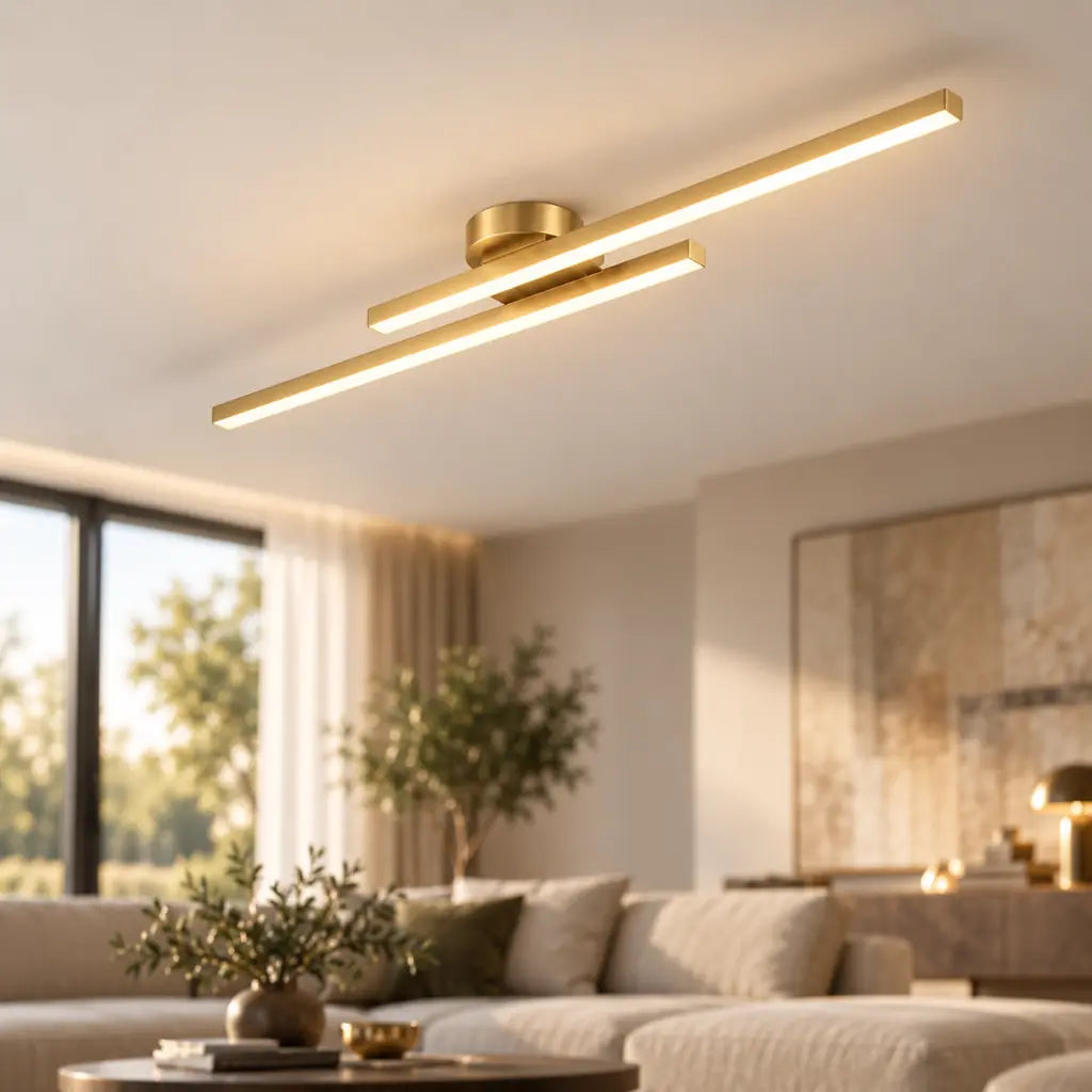 NordicRay Minimalist Semi Flush Mount Light