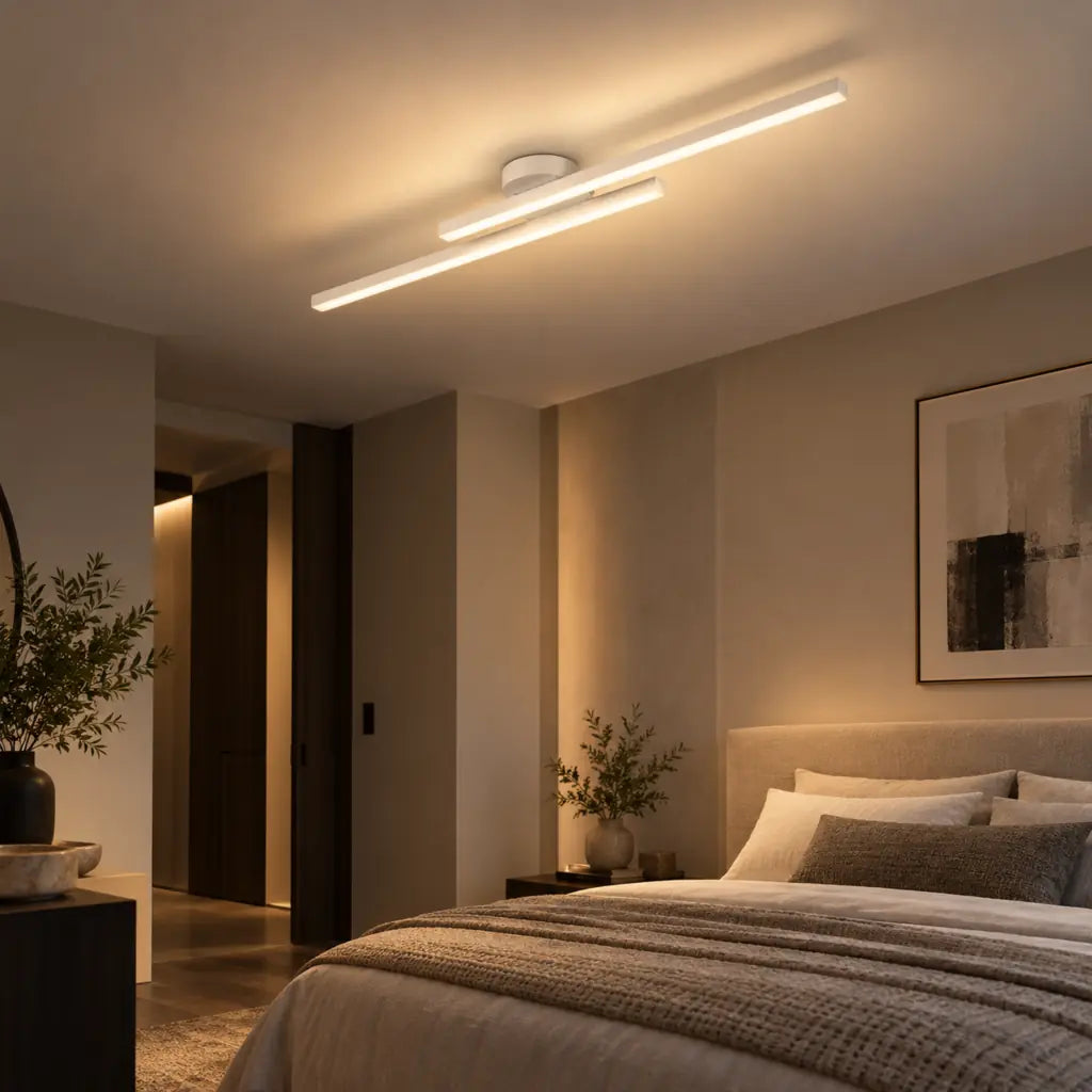 NordicRay Minimalist Semi Flush Mount Light