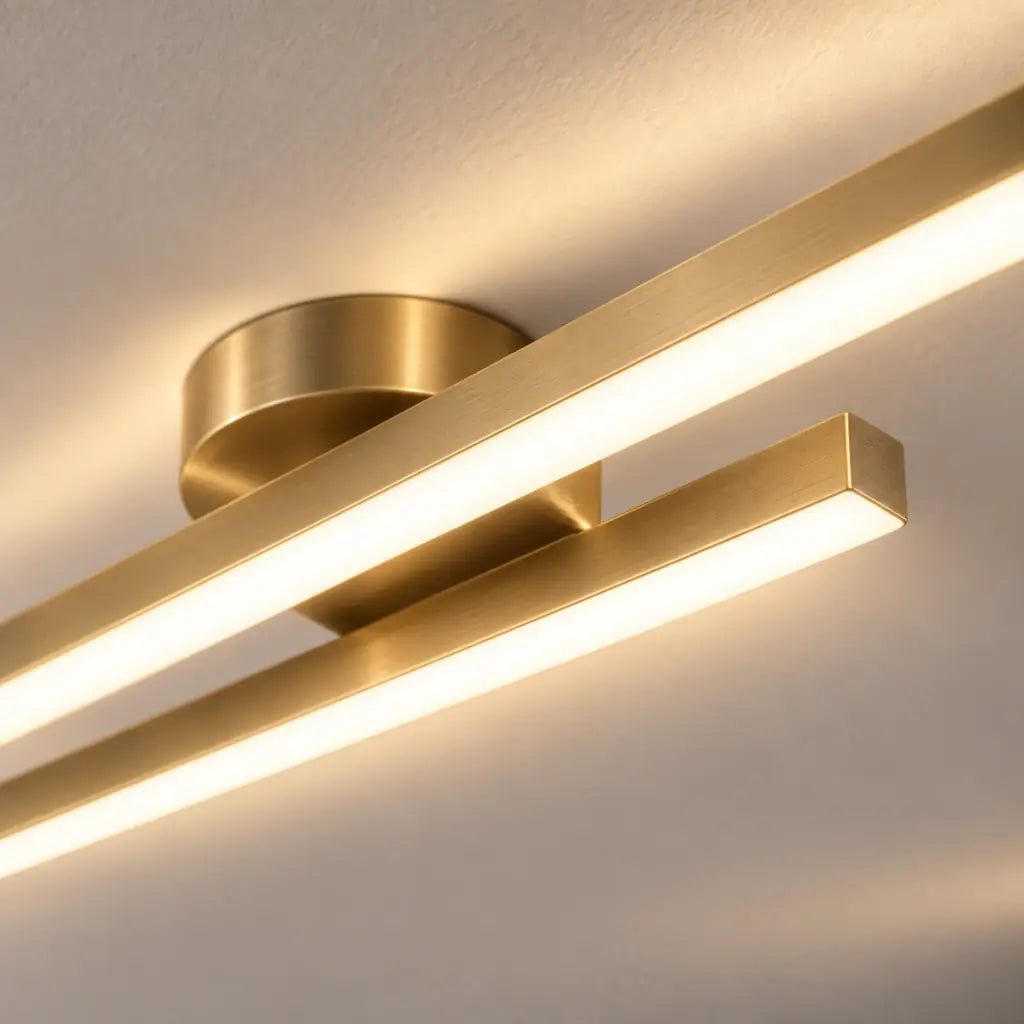NordicRay Minimalist Semi Flush Mount Light