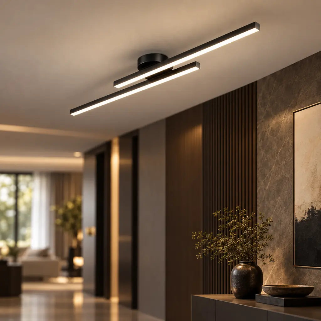 NordicRay Minimalist Semi Flush Mount Light