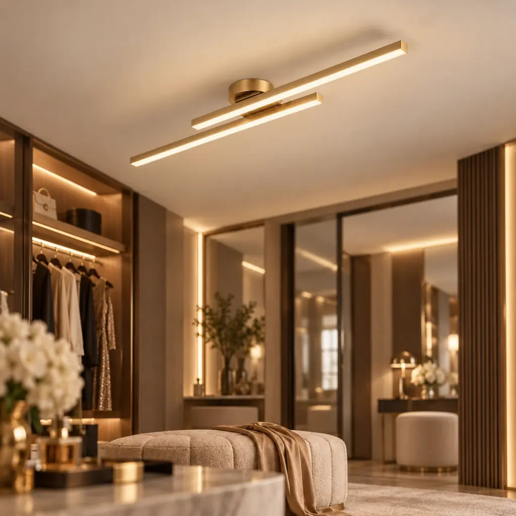 NordicRay Minimalist Semi Flush Mount Light