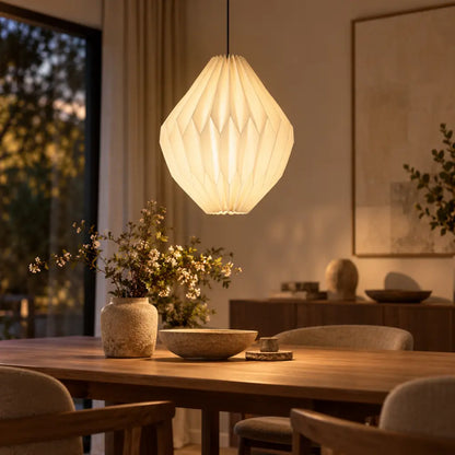 Paper Origami Lamp Shade Pendant Light