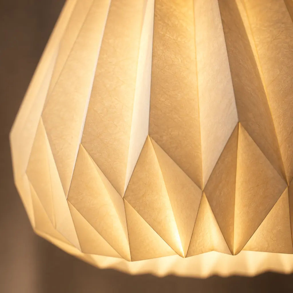 Paper Origami Lamp Shade Pendant Light