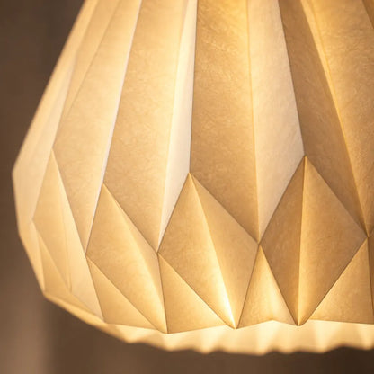 Paper Origami Lamp Shade Pendant Light
