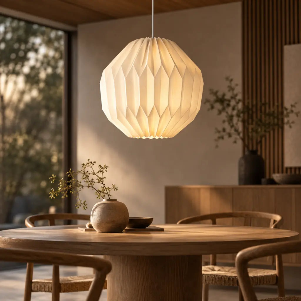 Paper Origami Lamp Shade Pendant Light