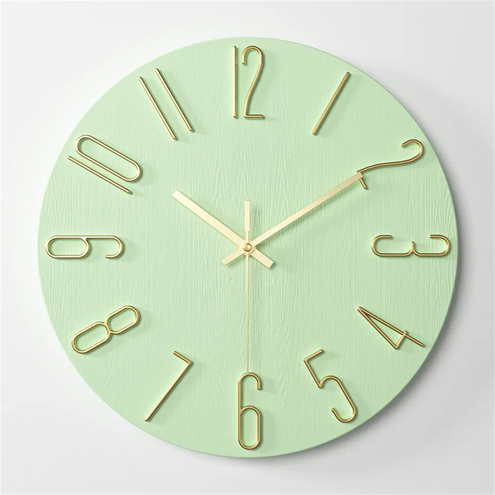 Scandinavian Minimalist Decorative Wall Clock