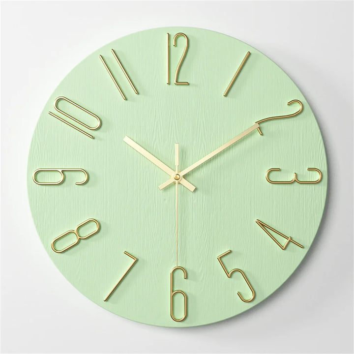 Scandinavian Minimalist Decorative Wall Clock
