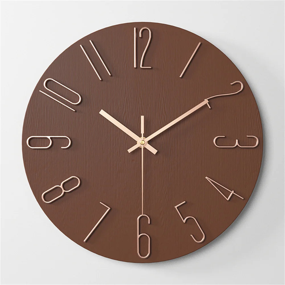 Scandinavian Minimalist Decorative Wall Clock