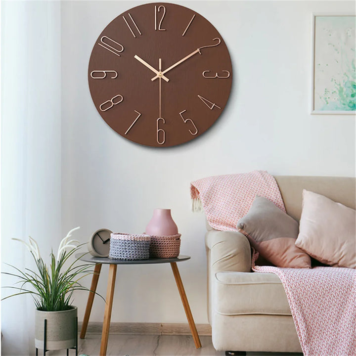 Scandinavian Minimalist Decorative Wall Clock