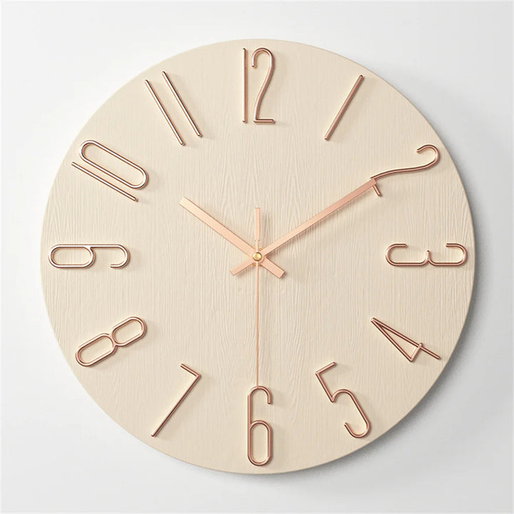 Scandinavian Minimalist Decorative Wall Clock