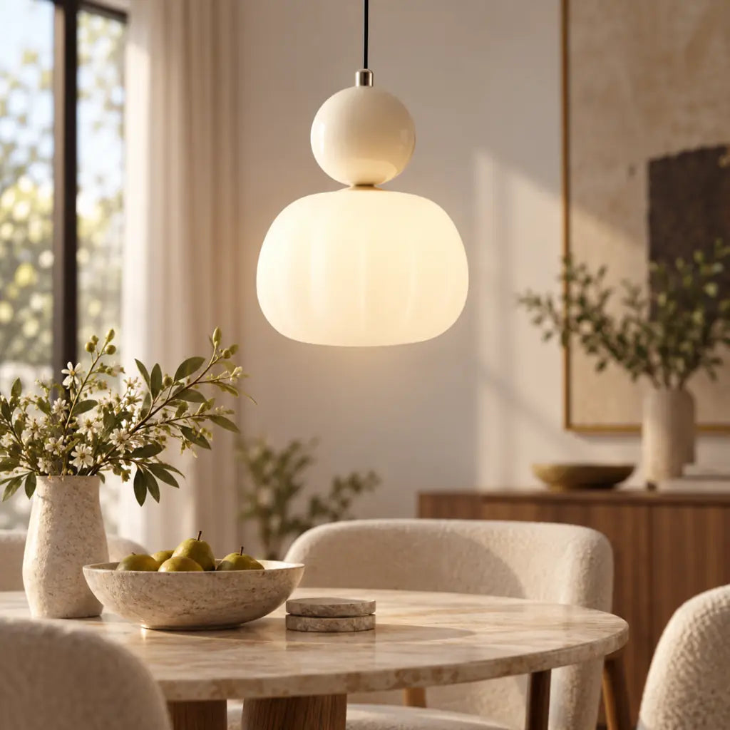 VitraLuxe Minimalist Art Deco Hanging Light