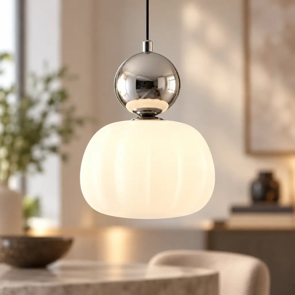 VitraLuxe Minimalist Art Deco Hanging Light